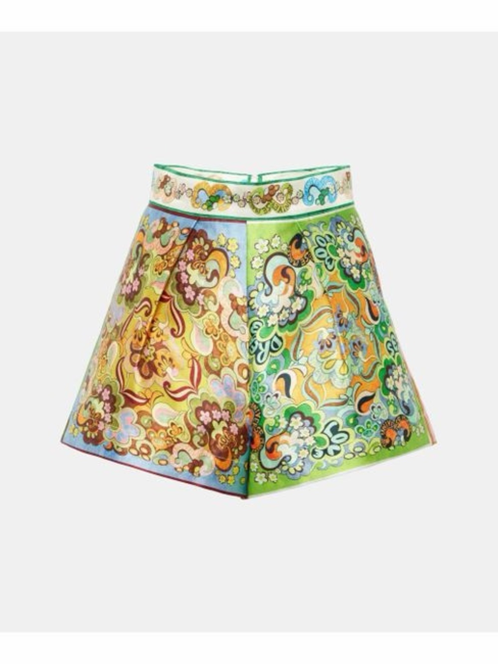 Alemais Silk Vibrant Floral Print Women's Shorts